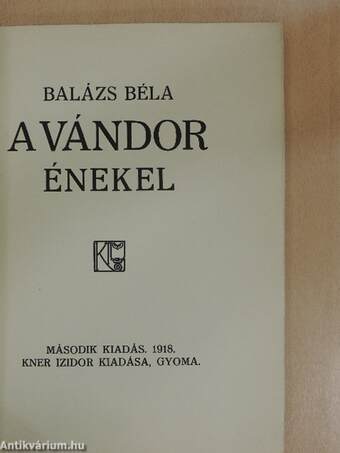 A vándor énekel