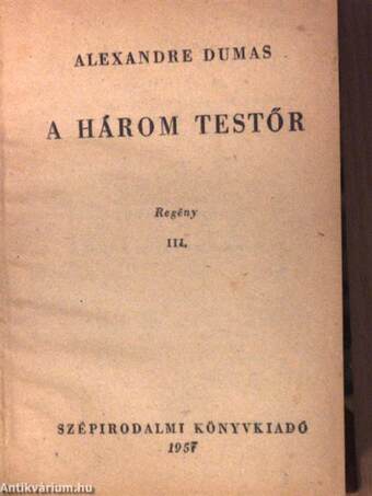 A három testőr I-III.