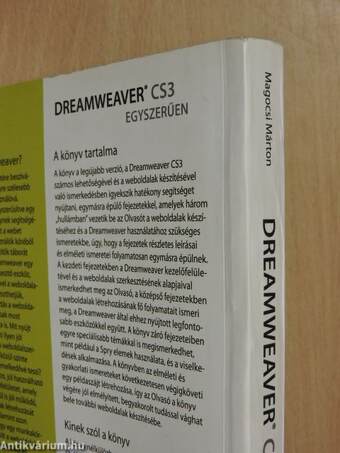 Dreamweaver CS3 Egyszerűen