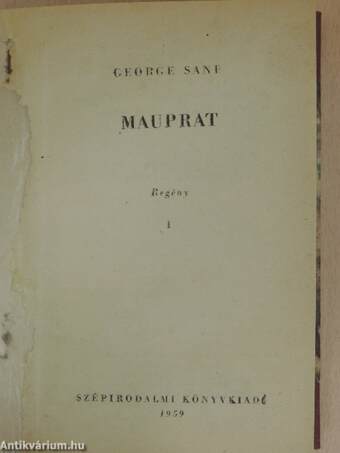 Mauprat I-II.