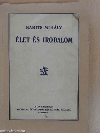 Élet és irodalom