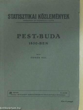 Pest-Buda 1850-ben