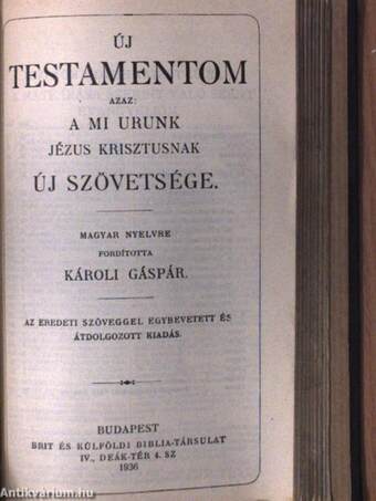 Szent Biblia