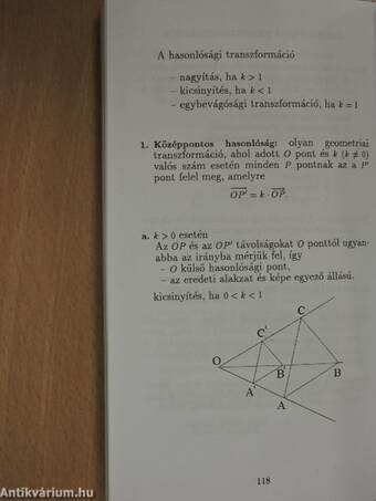 Matematikai képlet- és fogalomtár