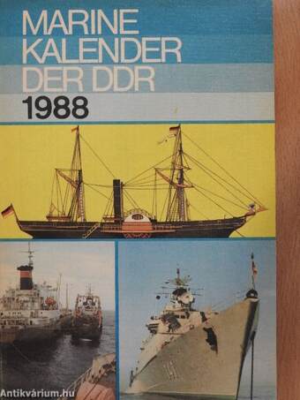 Marinekalender der DDR 1988