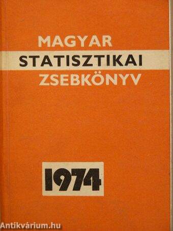 Magyar statisztikai zsebkönyv 1974.