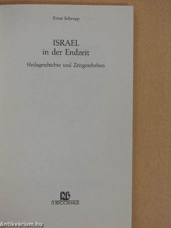 Israel in der Endzeit