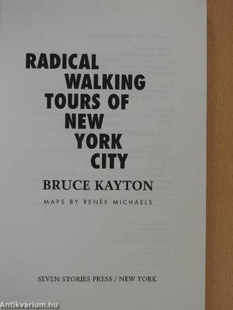 Radical Walking Tours of New York City