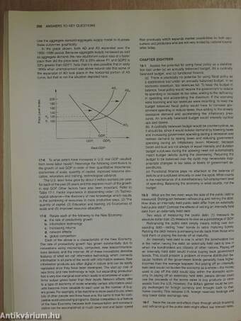 Study Guide to accompany McConnell and Brue Macroeconomics