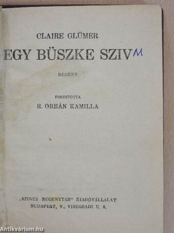 Egy büszke sziv