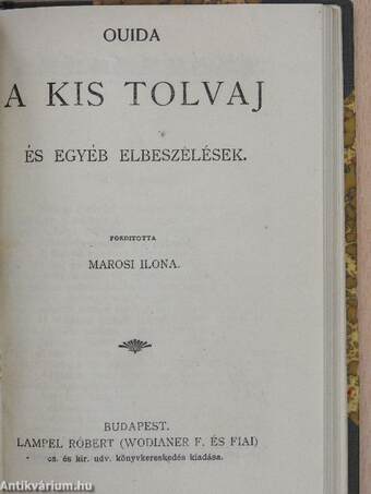 A bor/Varázs alatt/Olasz elbeszélők tára/Olasz elbeszélők tára II./Leányok/Erősebb a szerelemnél?/A kis tolvaj/Spanyol elbeszélők