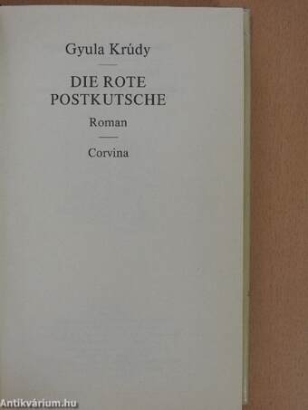 Die rote Postkutsche