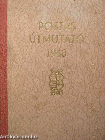 Postás útmutató 1948 I-II.