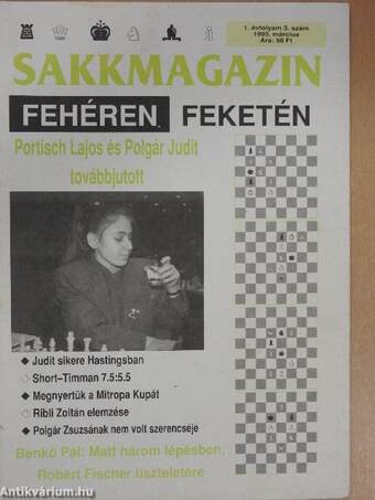 Sakkmagazin fehéren feketén 1993. március
