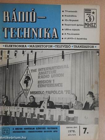 Rádiótechnika 1978. július