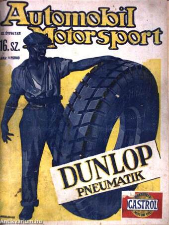 Automobil-Motorsport 1928./Magyar Szárnyak 1939. szeptember (nem teljes évfolyam)