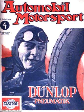 Automobil-Motorsport 1926-1927. (nem teljes évfolyamok)