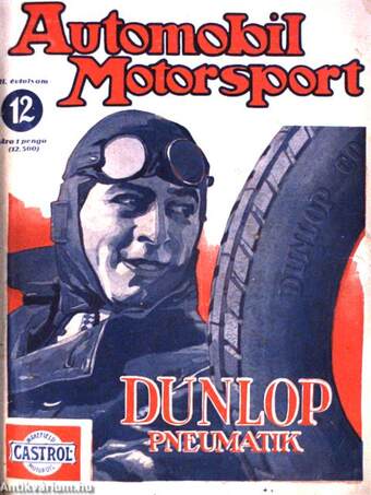 Automobil-Motorsport 1926-1927. (nem teljes évfolyamok)