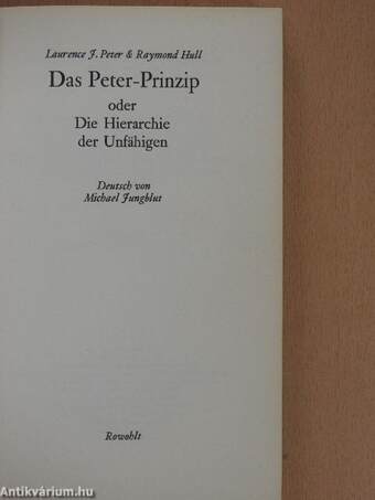 Das Peter-Prinzip 