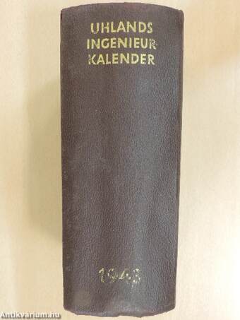 Uhlands Ingenieur-Kalender 1943