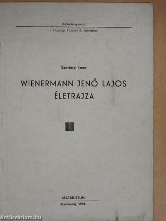 Wienermann Jenő Lajos életrajza