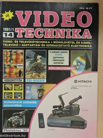 Videotechnika 1991. (nem teljes évfolyam)