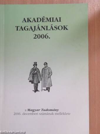 Akadémiai tagajánlások 2006.