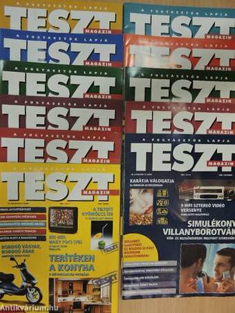 Teszt Magazin 1998. (nem teljes évfolyam)