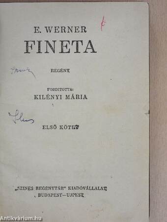 Fineta I-III.