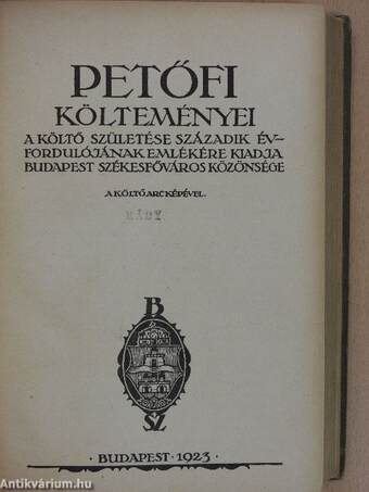 Petőfi költeményei