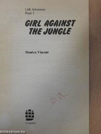 Girl against the jungle