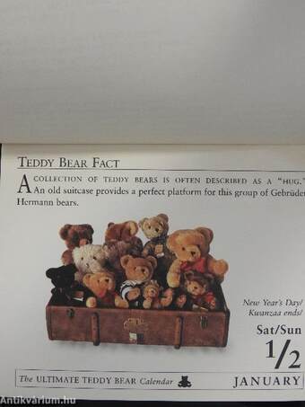 The ultimate teddy bear calendar