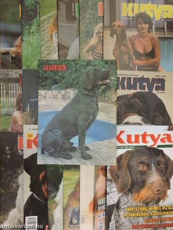 Kutya 1983-1984., 1988-1989., 1999-2000., 2003., 2006. (vegyes számok) (20 db)