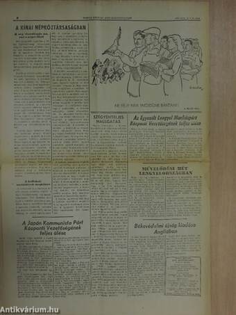 Tartós békéért, népi demokráciáért! 1950. május 14.