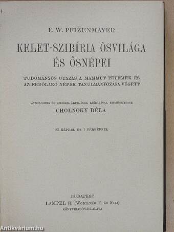 Kelet-Szibíria ősvilága és ősnépei