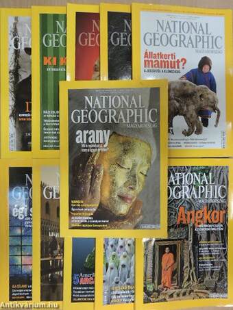 National Geographic Magyarország 2009. (nem teljes évfolyam)