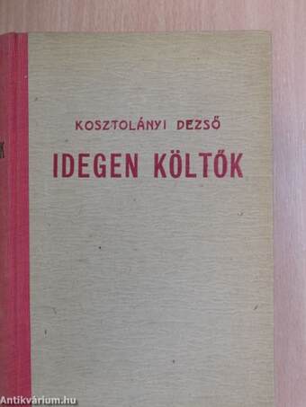 Idegen költők