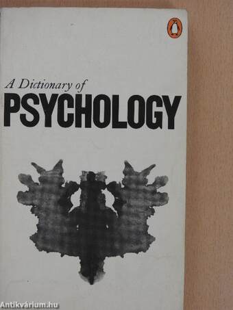 A Dictionary of Psychology