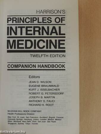 Harrison's Principles of Internal Medicine