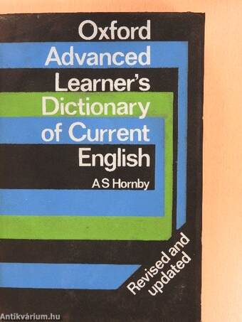 Oxford Advanced Learner's Dictionary of Current English