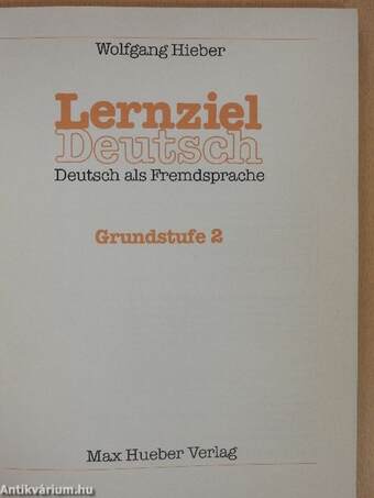 Lernziel Deutsch