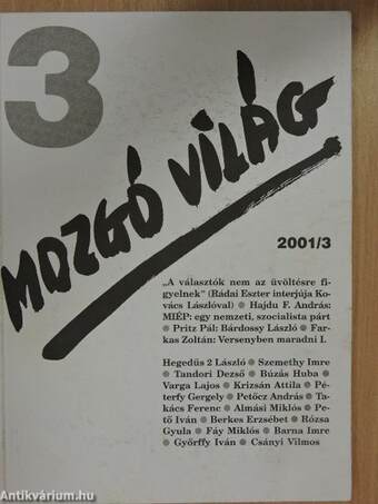 Mozgó Világ 2001. március