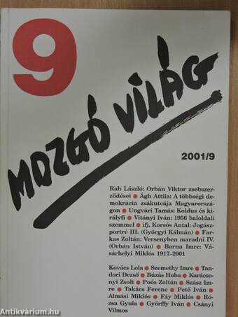 Mozgó Világ 2001. szeptember