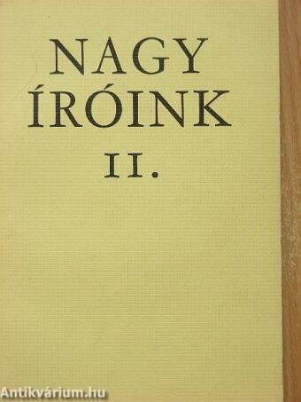 Nagy íróink II.