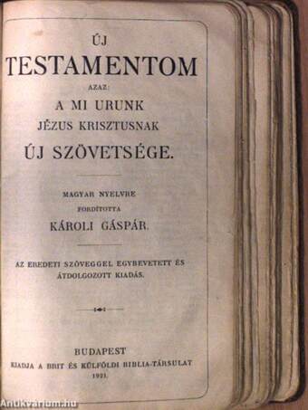 Szent Biblia