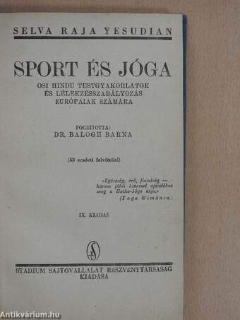 Sport és jóga