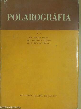 Polarográfia (aláírt példány)