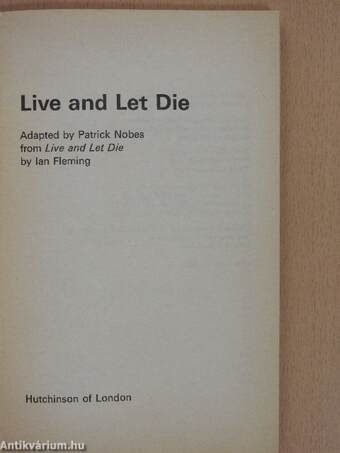 Live and Let Die