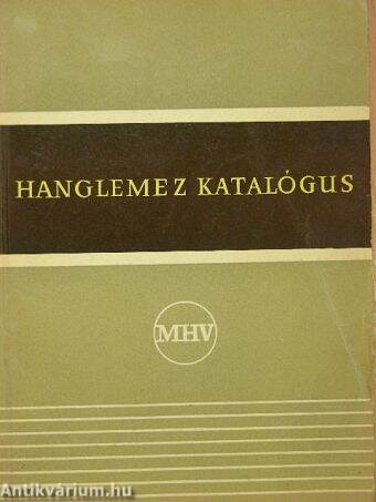 Hanglemez katalógus