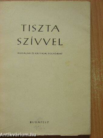 Tiszta Szívvel 1964. november